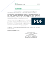 Otras Resoluciones: Consejería de Hacienda Y Administración Pública