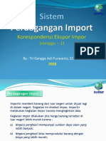 Minggu 1 - Korespondensi Exim