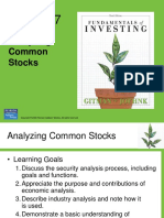 Analyze Common Stock