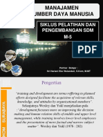 05 MSDM Siklus Pelatihan Pengembangan SDM