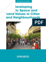Discussion Paper - Developing Public Space and Land Values in Cities and Neighbourhoods
