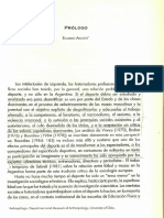 Prólogo de Eduardo Archetti al libro DEPORTE Y SOCIEDAD de Alabarces y Fridenberg