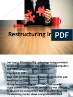 Restructuring in Dell