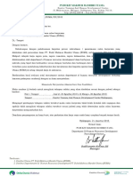 Surat Undangan Panggilan Tes Seleksi Rekruitmen PT - BUMA Region Balikpapan PDF