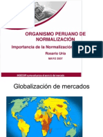 Importancia de La Normalización Internacional