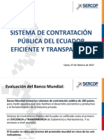 Evaluación Comparativa Sobre Contratación Pública 2017 1