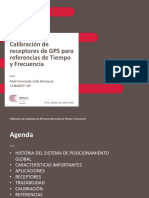 Calibración de receptores GPS para referencias de tiempo y frecuencia