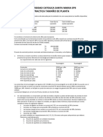 Practica de Tamaño de Planta 2018