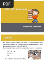 Expressões Numéricas - 5ºano