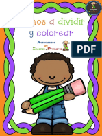 Dividir y colorear números