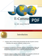 E-Commerce: By: Jay, Jalaj, Prachi