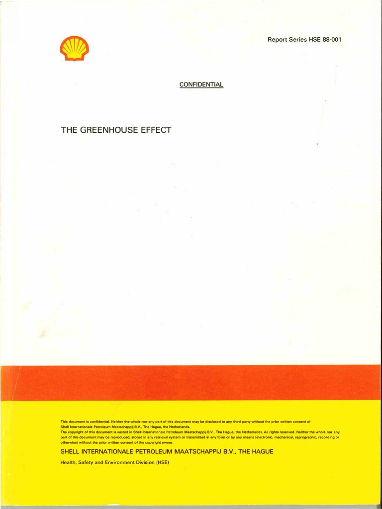 Shell Climate 1988 | PDF | Physical Sciences | Nature