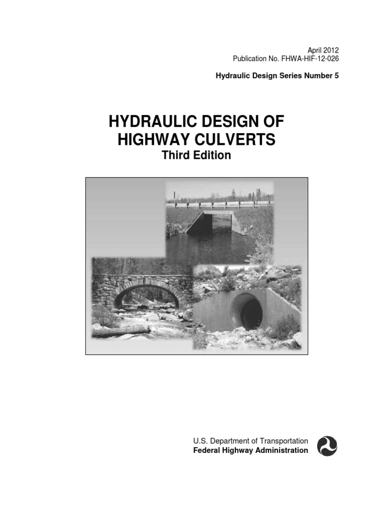 FHWA Hydraulic Design PDF Civil Engineering Hydrology