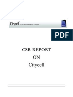 Citycell CSR Report
