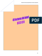 Lecturas Nivel Básico PDF