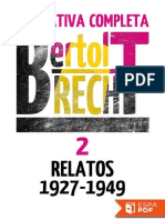 Brecht, Bertolt - Relatos 1927-1949