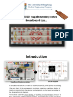 MEDE 3010-Supplementary Notes Breadboard Tips : Medical Engineering Program