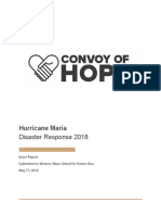 Convoy o fHope Hurricane Maria relief