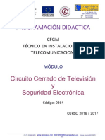 2º ITE Circuito Cerrado TV y Seguridad 16-17