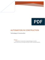 Report Automation in Construction