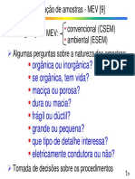 Preparação de Material para MEV PDF