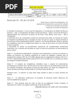11.08.18 Resolução SE 49-2018 Processo de Promoção Docentes Referências Bibliográficas Republicação