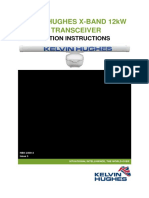 Kelvin Hughes X-Band 12Kw Upmast Transceiver: Installation Instructions