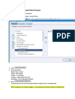 AR - AP SL Manual Journal Entry - Support Reference at Header Level