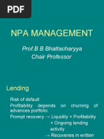 NPA Classification and Provision Guidelines | PDF | Banks | Reserve ...