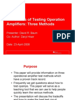 Opamp Test