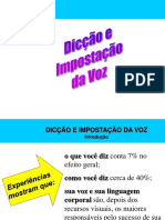 Diccao e Impostacao Voz