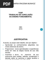 APRESENTAÇÃO POWER POINT TRABALHO DE CONCLUSAO DE CURSO