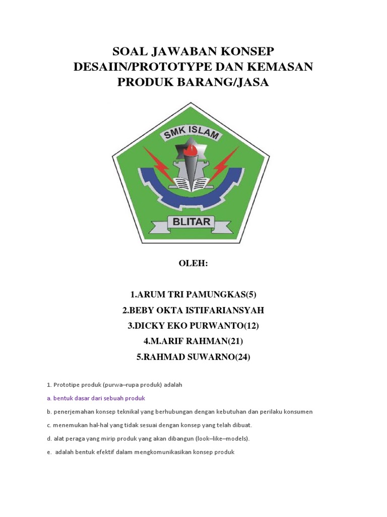 04 Konsep Desain Prototype Dan Kemasan Produk Barang Atau Jasa