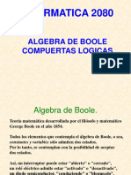 Informatica 2080 - Compuertas Logicas y Algebra de Boole