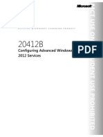 Course 20412b Configuring Advanced Windows Server 2012