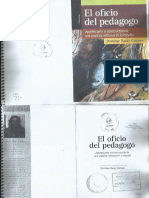 Libro El Oficio Del Pedagogo Bazan-Campos PDF