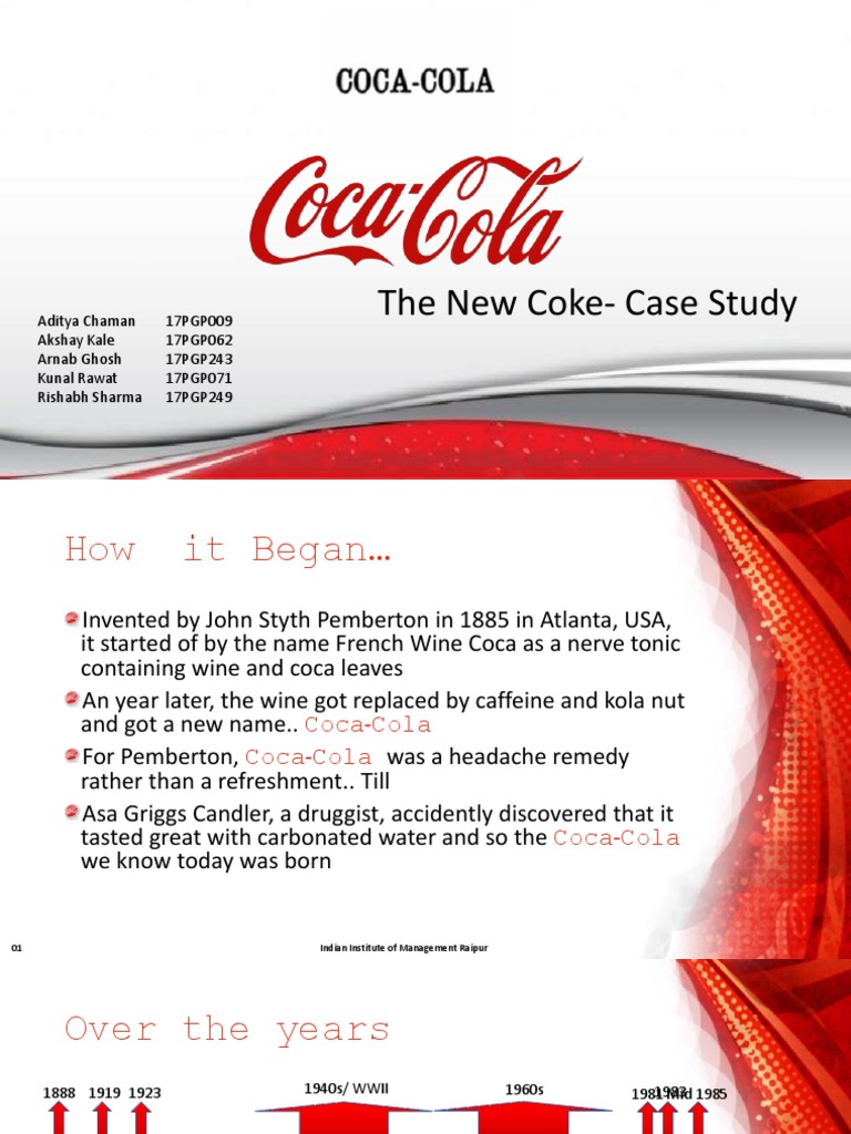 New coke case study video image