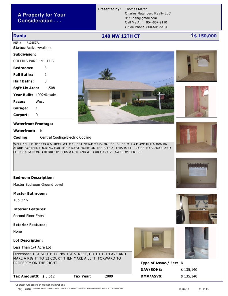 Broward Homes For Sale 10710 PDF