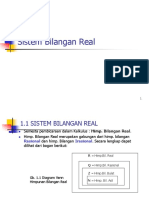 01 Sistem Bilangan Real