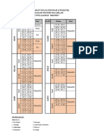 Jadwal Mata Pelajaran Umum