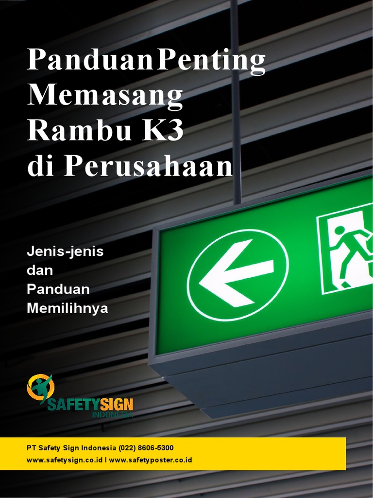 Freebies - Panduan Penting Memasang Rambu k3 - WWW - Safetysign.co - Id ...