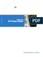 Boonton's RF Peak Power Meter 4540 Series: 4541 & 4542 Power Meters