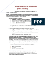 Proceso de Calibracion de Medidores-Metrología