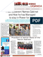 Africa World News Uganda 2nd Edition 7th to 14th July 2016