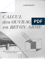 Calcul Des Ouvrages en Beton Arme M BELAZOUGUI PDF