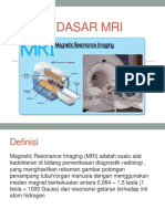 MRI] Dasar Dasar Pemeriksaan MRI