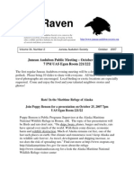October 2007 Raven Newsletter Juneau Audubon Society