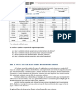 Desastres Naturais 07 Exercícios