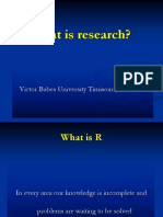 1. What is Reasearch