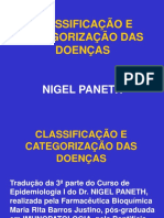 Classificação E Categorização Das Doenças: Nigel Paneth